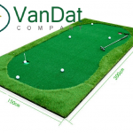 Dùng cỏ nhân tạo lập mảng xanh