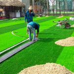 Quy trình thi công sân bóng cỏ nhân tạo bạn nên biết