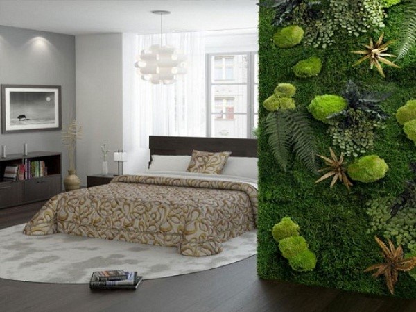 Ưu điểm của tường cây giả trong nhà là rất nhiều