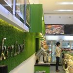 Cỏ nhân tạo trong trường mầm non đã và đang được ưa chuộng