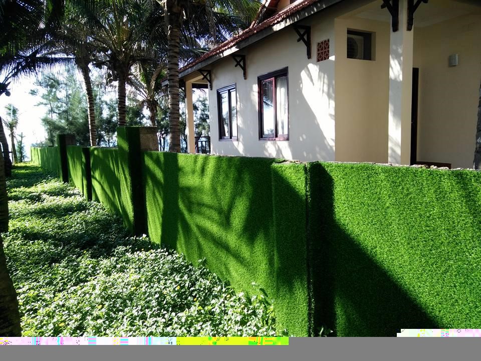 Cỏ nhân tạo mang lại diện mạo mới và nét nổi bật cho không gian nội thất