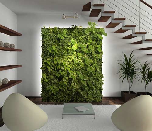 Tường cây giả không cần dành thời gian chăm sóc