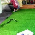 Lợi ích khi trang trí văn phòng bằng cỏ nhân tạo sân vườn