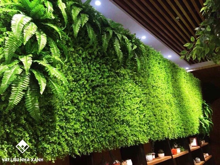 Các công trình trang trí bằng cỏ nhựa nhân tạo