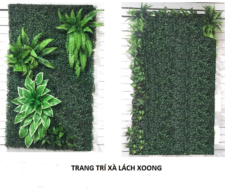 Các công trình tường cây giả ngày càng được quan tâm