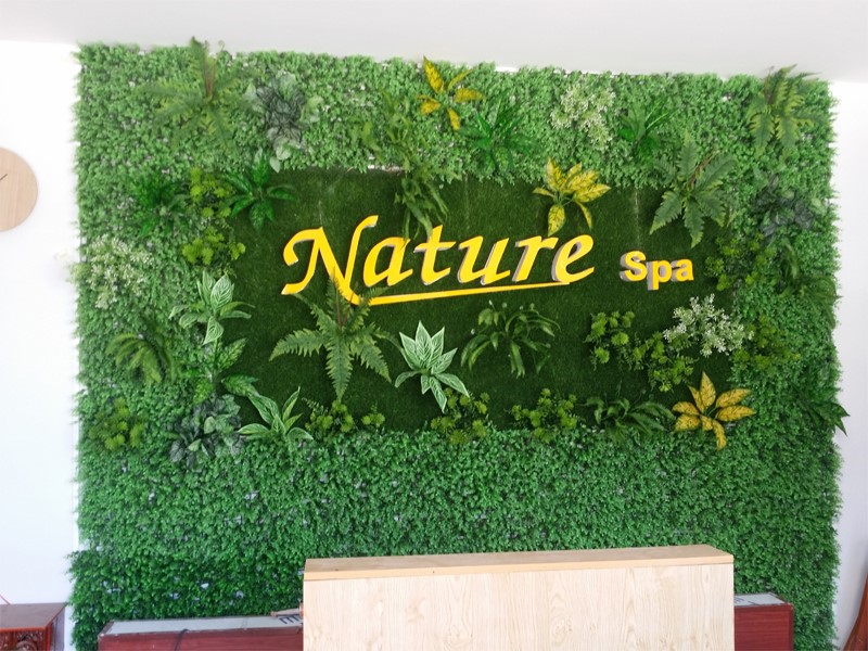 Cây giả treo tường không cần tốn công sức chăm sóc, cũng như chi phí chăm sóc