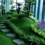 Tìm hiểu về cỏ nhựa nhân tạo – Vỉ lá tai chuột trong trang trí