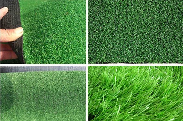 Ưu điểm cửa cỏ nhân tạo là chống thấm nước rất tốt