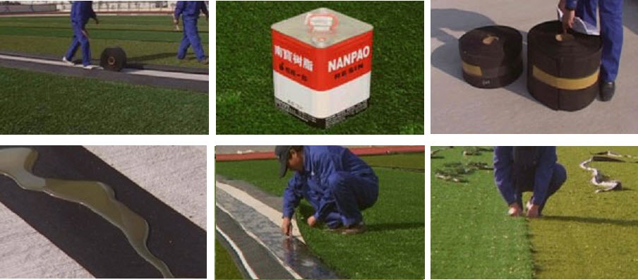 Chú ý đến nền sân khi thi công cỏ nhân tạo cho sân vườn