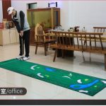 Thảm tập golf putting green gỗ