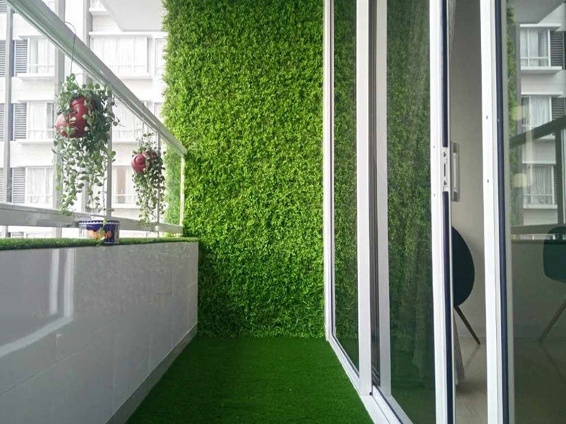 Cỏ nhựa nhân tạo được nhập khẩu từ Châu Âu